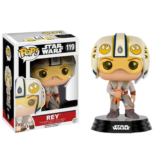 Star Wars Rey with helmet 119 exclusive Funko Pop! Vinyl figure