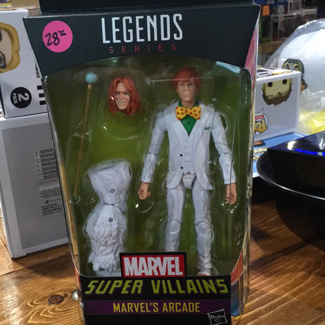 Marvel Legends Super Villains Arcade Action Figure Hasbro
