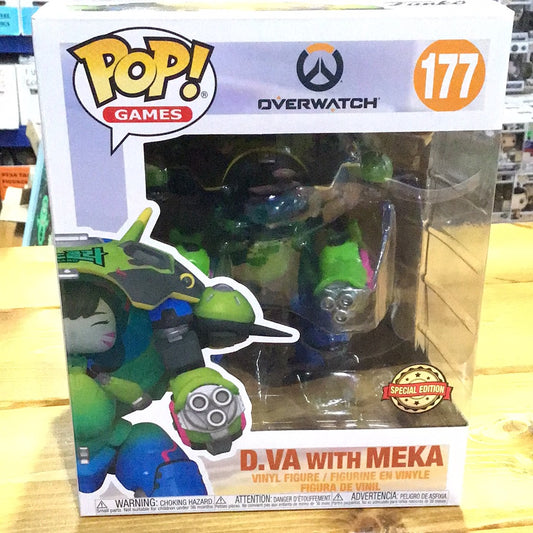 Overwatch D.Va with Meka Exclusive Funko Pop! Vinyl figure (video games)