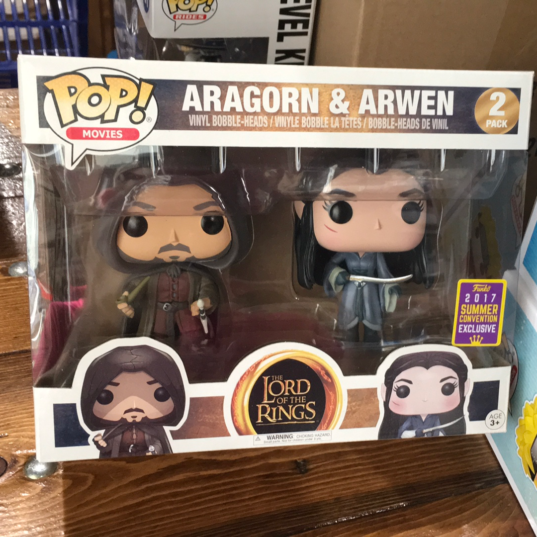 Lord of the Rings Aragorn & Arwen Funko Pop! Vinyl figure movie