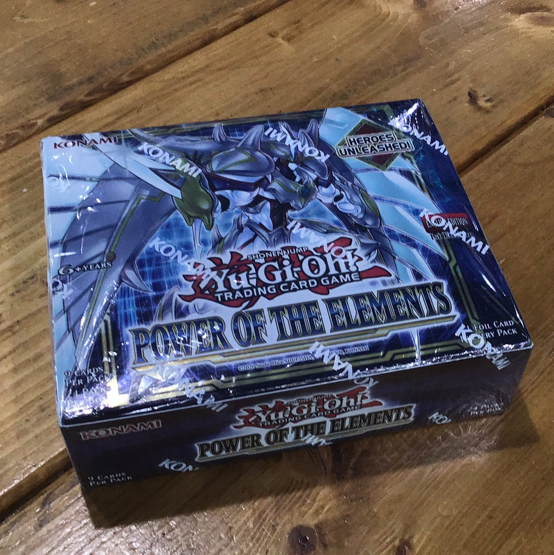 Yu-Gi-Oh! - Power of the Elements Trading Card Game (Sealed Box)
