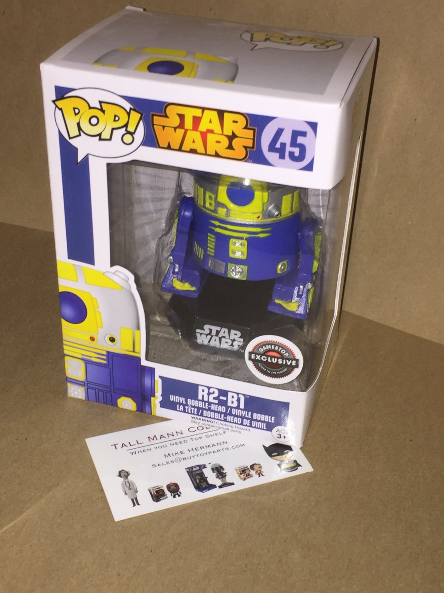 Star Wars R2-B1 #45 GameStop exclusive Funko Pop! Vinyl Bobble-Head