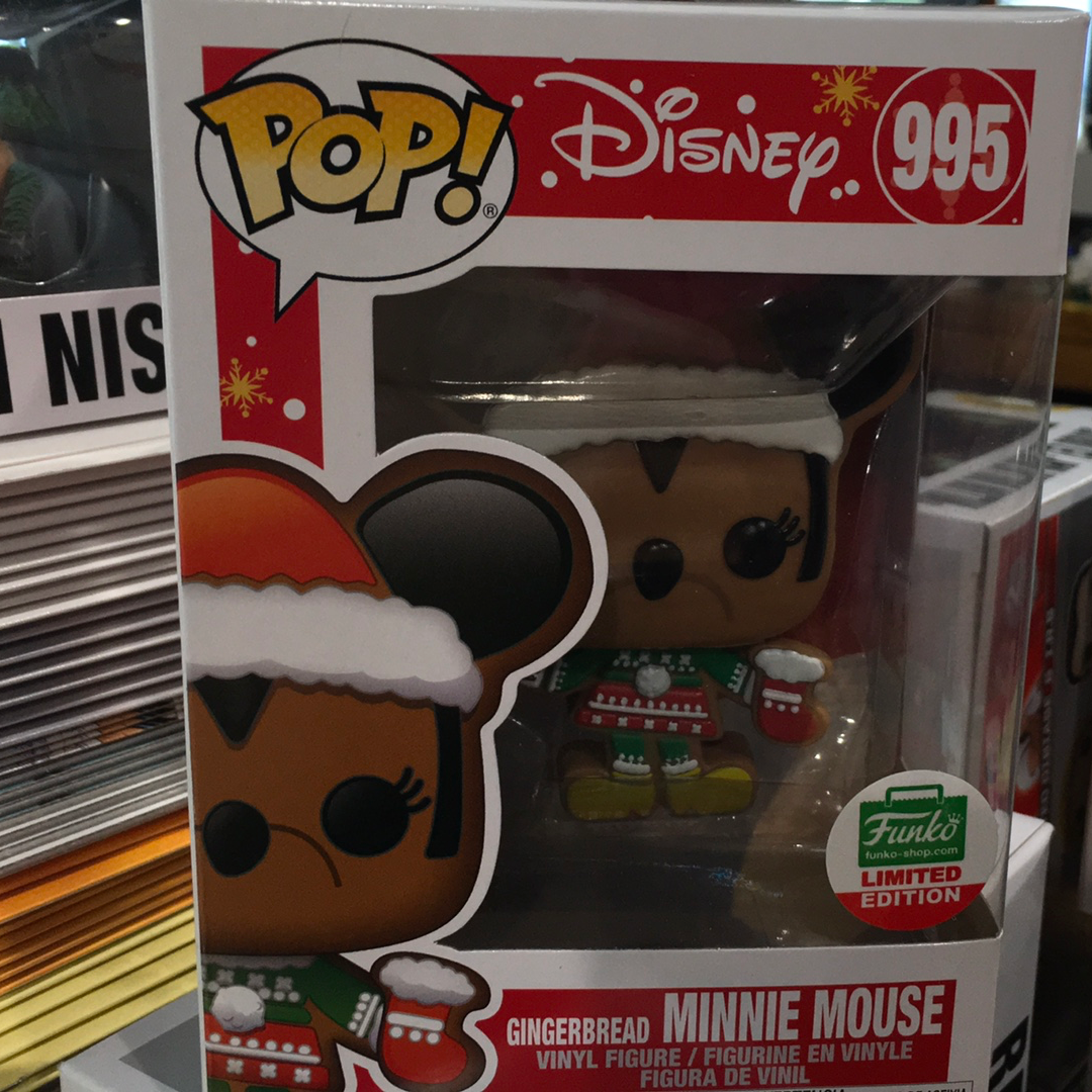 Disney Minnie Mouse gingerbread exclusive Funko Pop! Vinyl Figure store