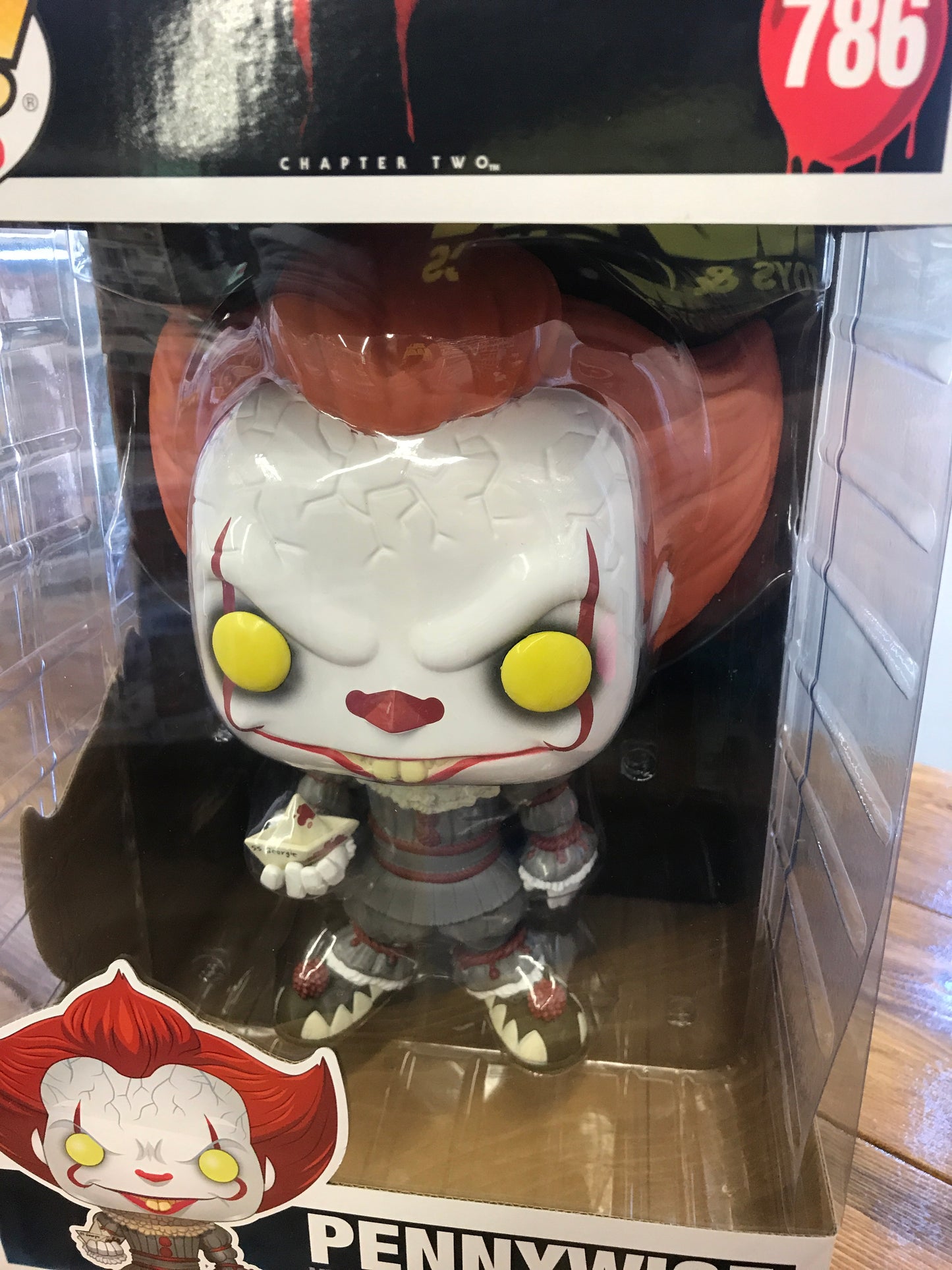 IT pennywise 10 inch Funko Pop! Vinyl figure movie