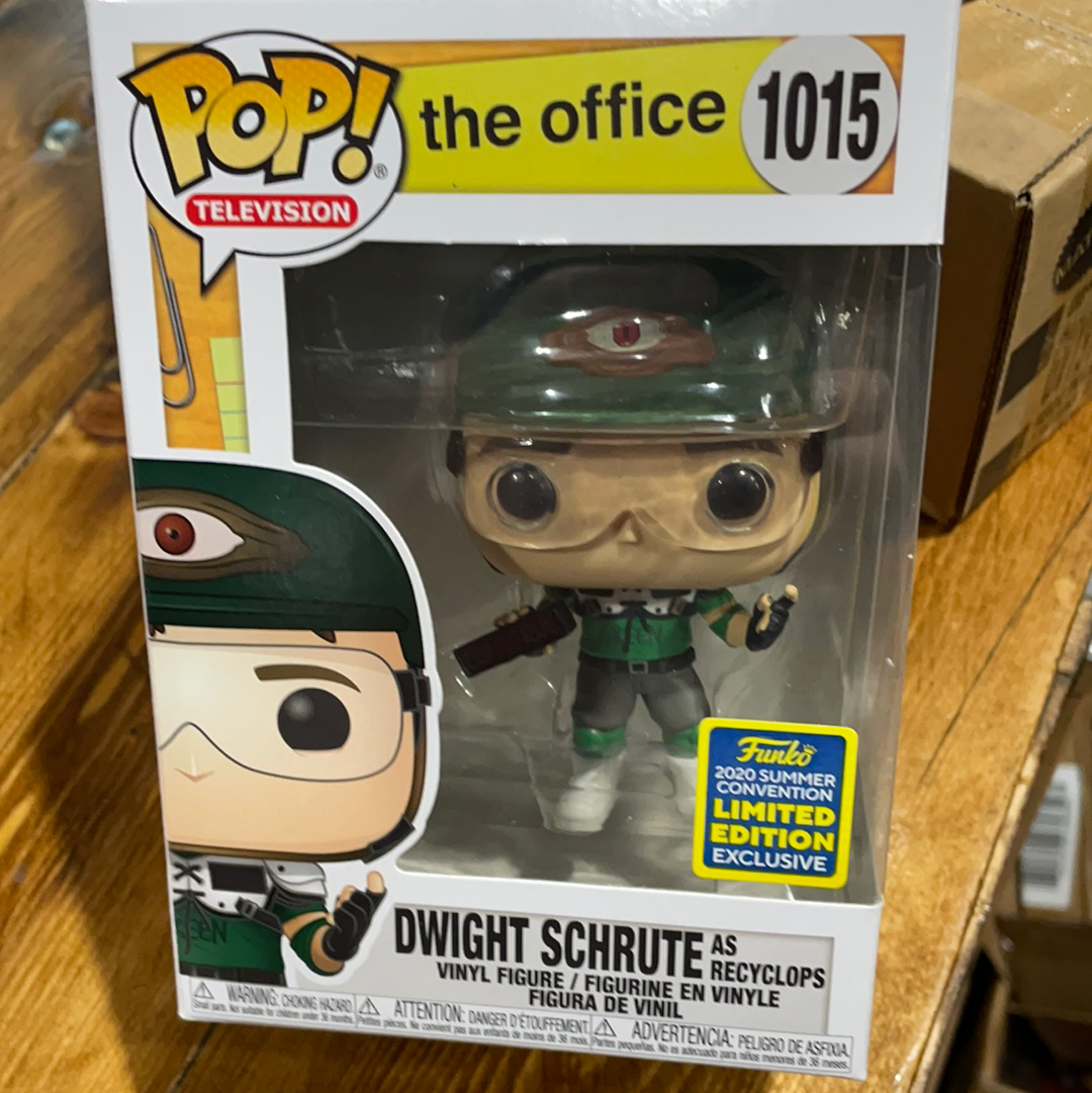 The Office Dwight Schrute 1015 exclusive Funko Pop! Vinyl Figure store