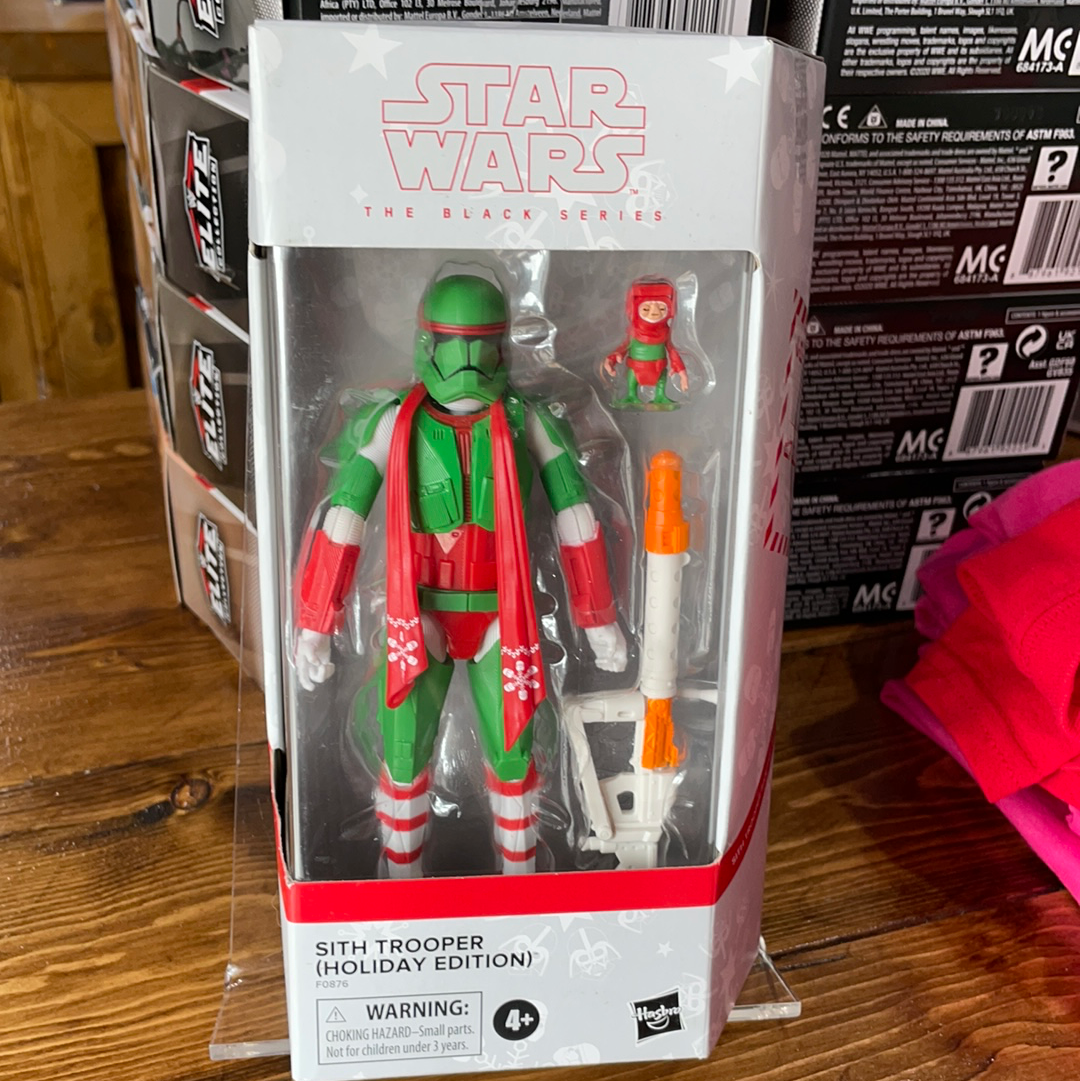 Star Wars Sith Trooper (holiday Edition) Black Series action figure