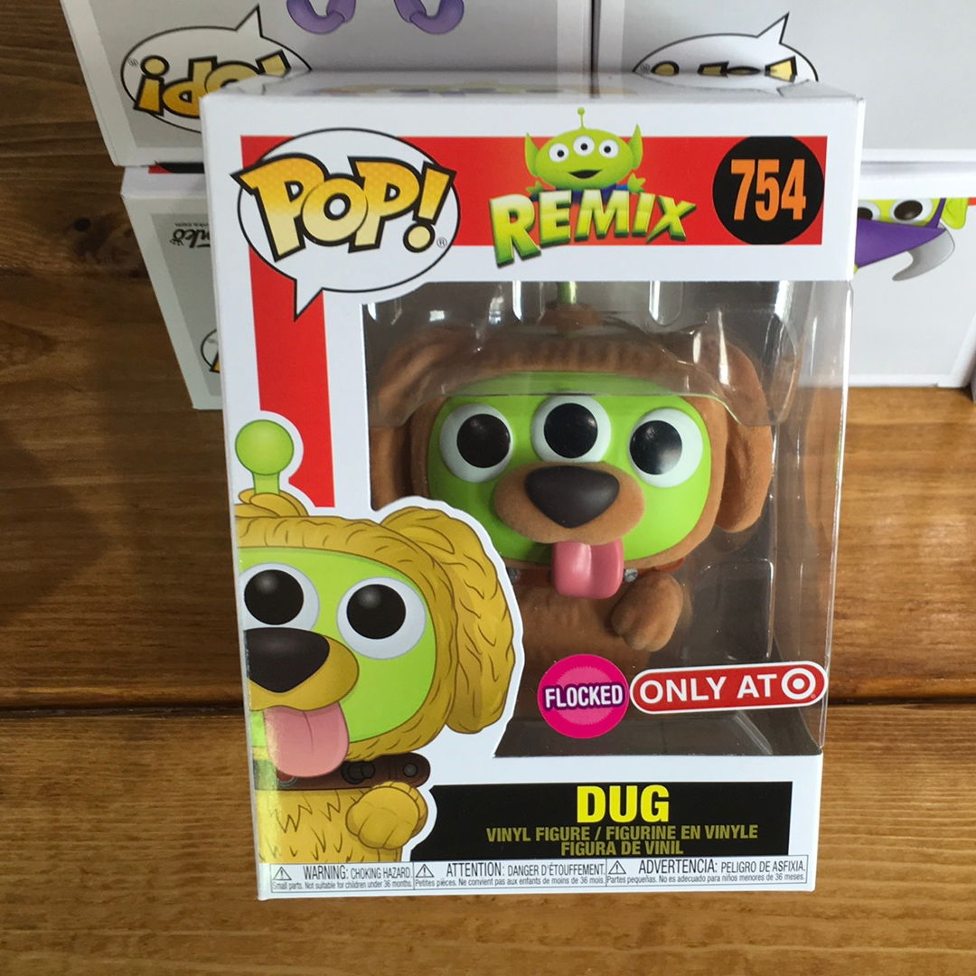 Disney Pixar- Alien Dug flocked exclusive Funko Pop! Vinyl figure new