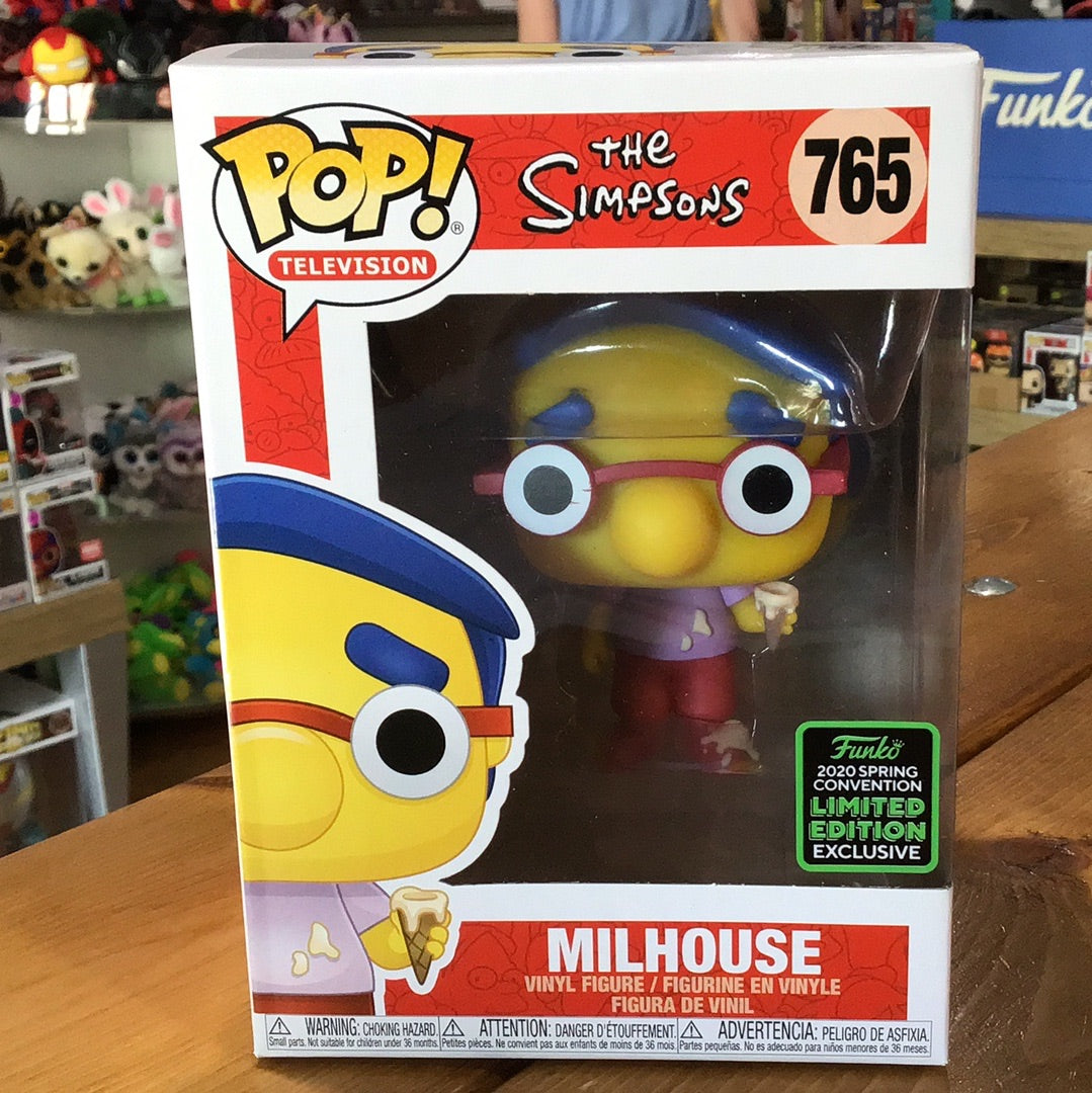 Simpsons - Milhouse #765 - Exclusive Funko Pop! Vinyl Figure (cartoon)
