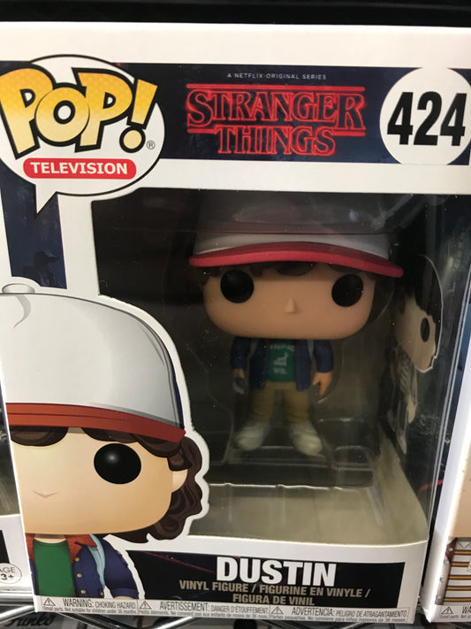 Stranger Things - Dustin with Compass #424 - Funko Pop! Vinyl Figure (Television)