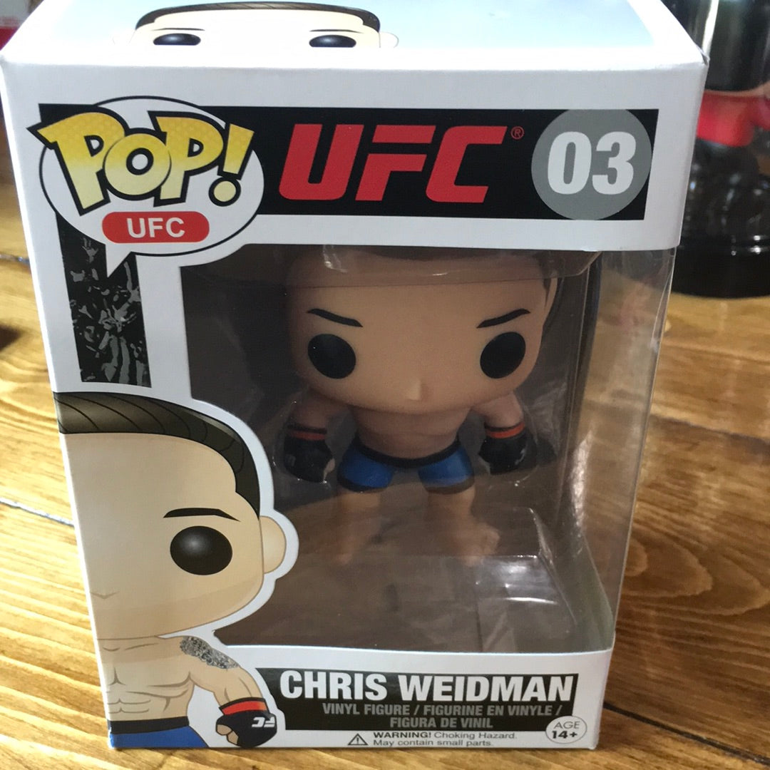 UFC Chris Weidman Funko Pop! Vinyl figure Sports