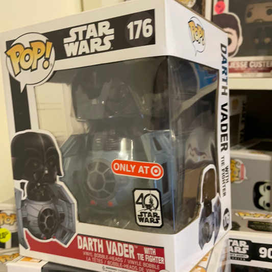 Star Wars Darth Vader with Tie Fighter 176 exclusive Funko Pop! Vinyl figure