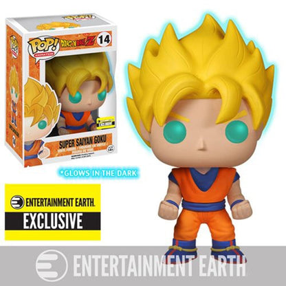 Super Saiyan Goku GITD #14 - Exclusive Funko Pop! Vinyl Figure (Anime)