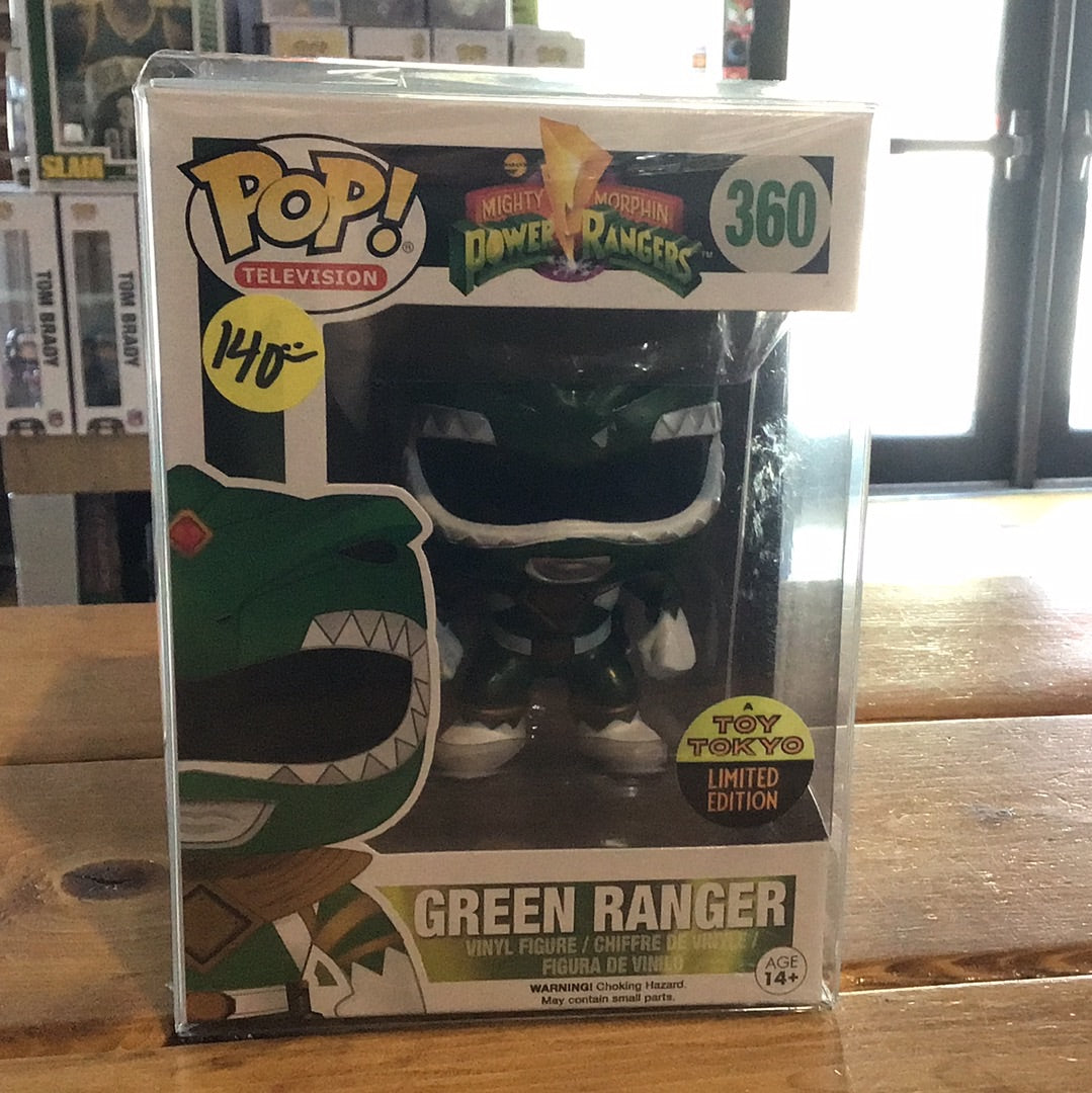 Power Rangers Green Ranger 360 exclusive Funko Pop! Vinyl figure television