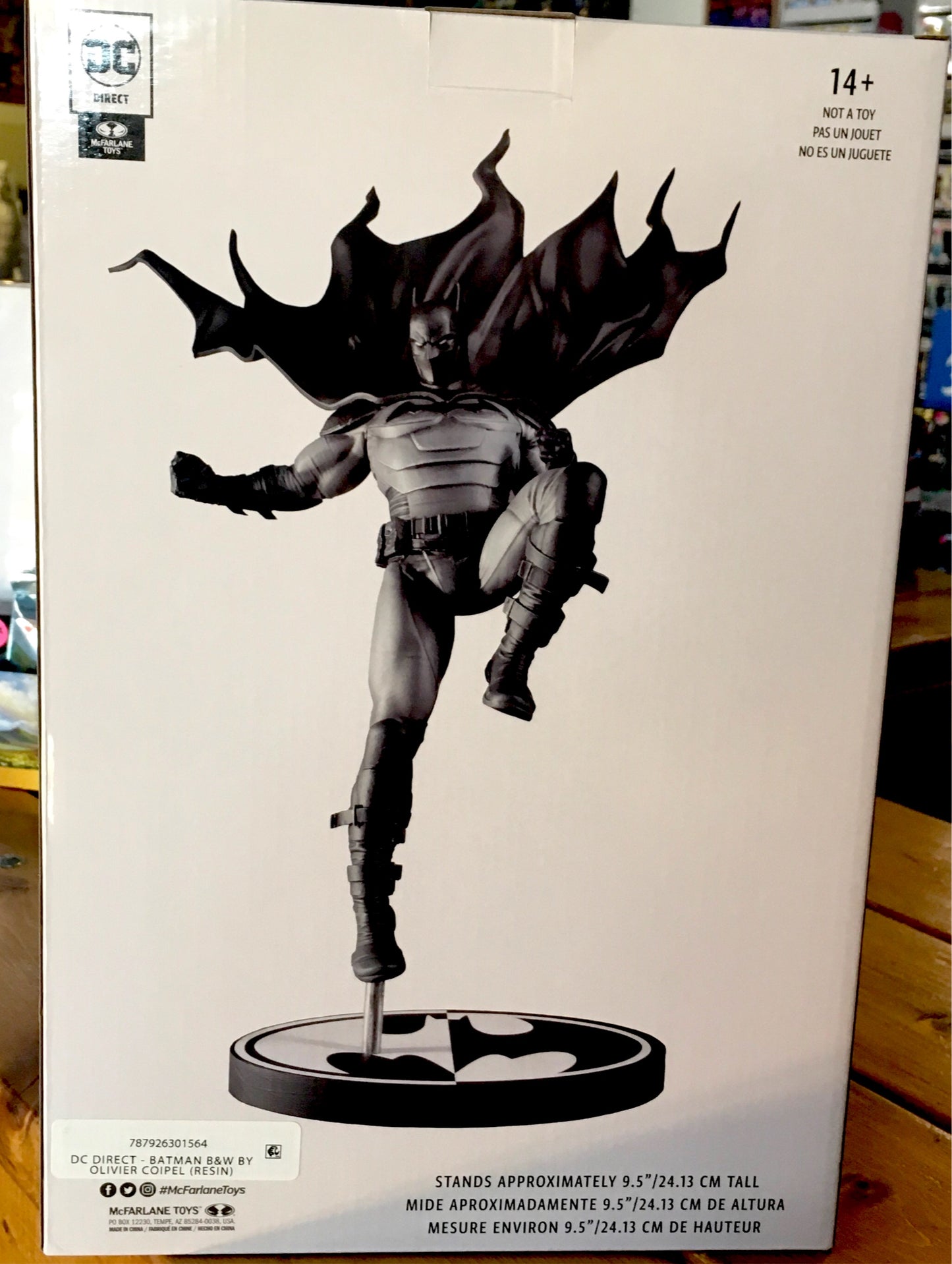 Batman Black & White - Batman by Oliver Coipel- Limited Edition Statue from DC Direct