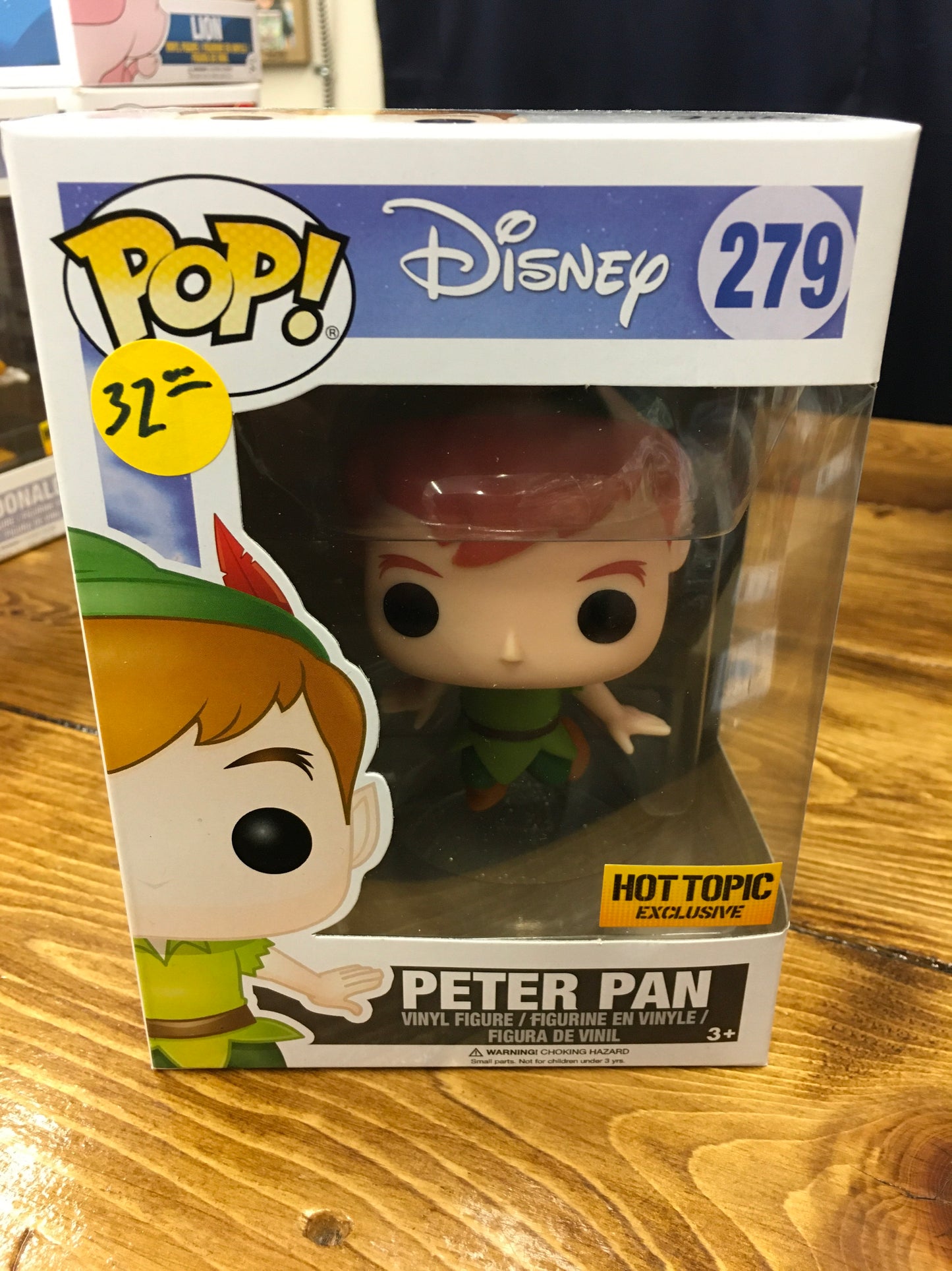 Disney Peter Pan 279 exclusive Funko Pop! Vinyl figure