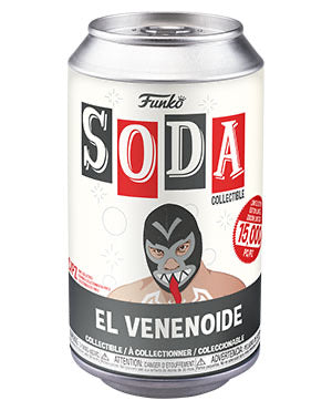 Vinyl Soda Luchadores El Venenoide Venom Mystery Funko figure