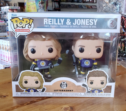 Letterkenny 2 pack Reilly & Jonesy Funko Pop! Vinyl figure television