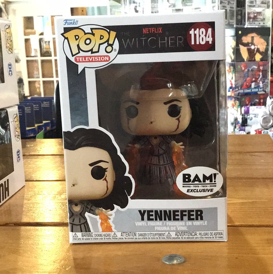 The Witcher Yennefer (Battle) 1184 Exclusive Funko Pop! Vinyl figure (video games)