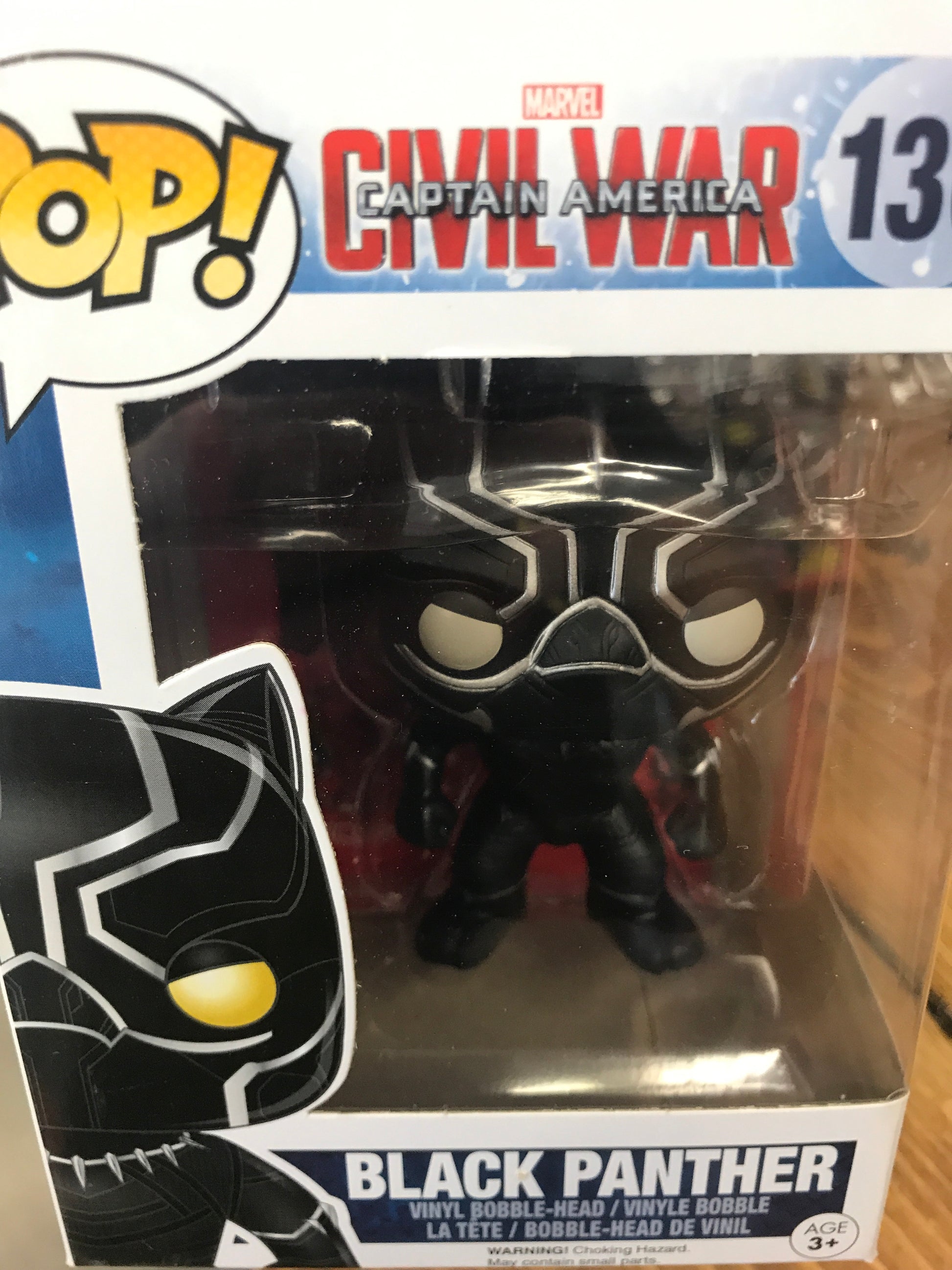 Marvel Captain America: Civil War Black Panther #130 Funko Pop