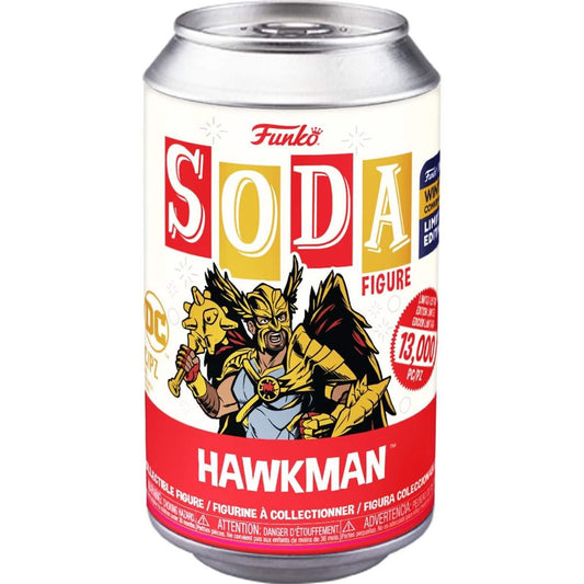 DC Comics - Hawkman - Sealed Mystery Soda Figure Funko - LIMIT 6