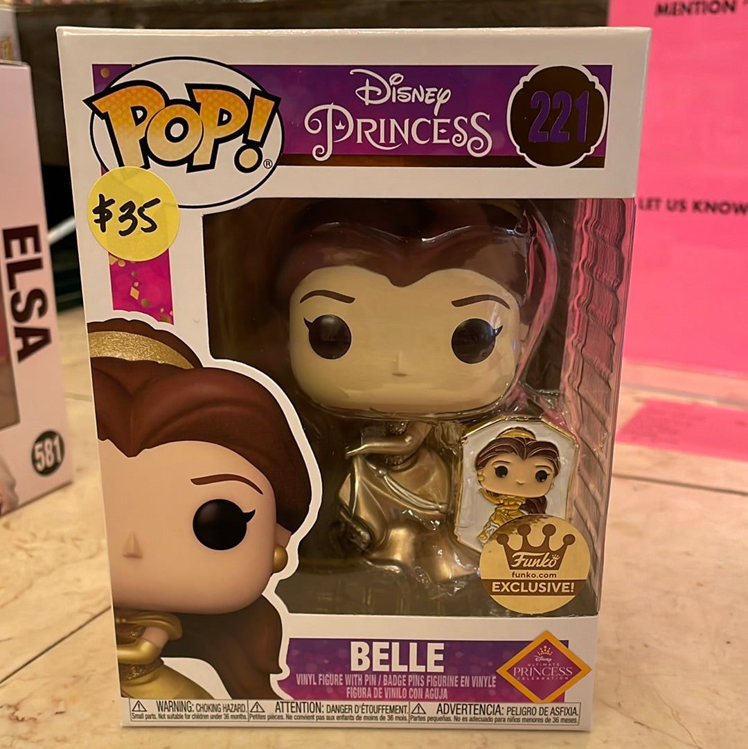 Disney Ultimate Princess - Belle #221 - Funko Pop! Vinyl Figure