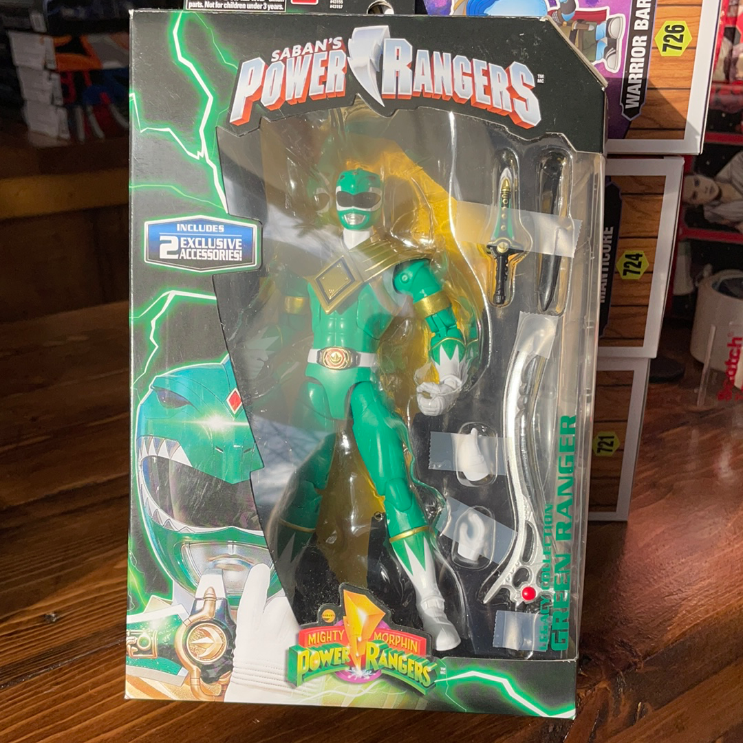 MMPR Power Rangers Green Ranger AS IS Legacy Action Figure