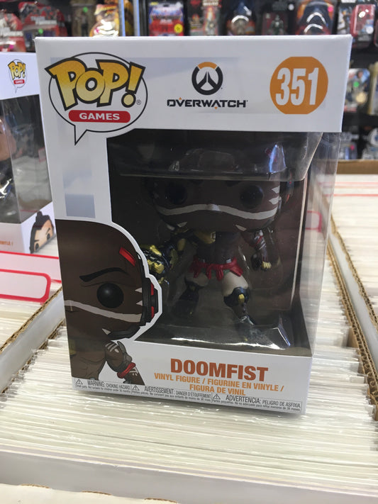 Overwatch Doomfist 351 Funko Pop! Vinyl Figure games