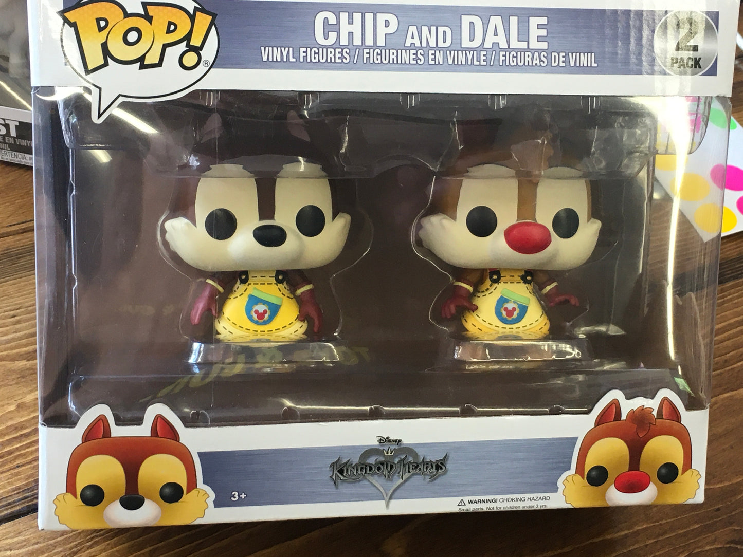 Disney kingdom hearts Chip and Dale Funko Pop! vinyl figure