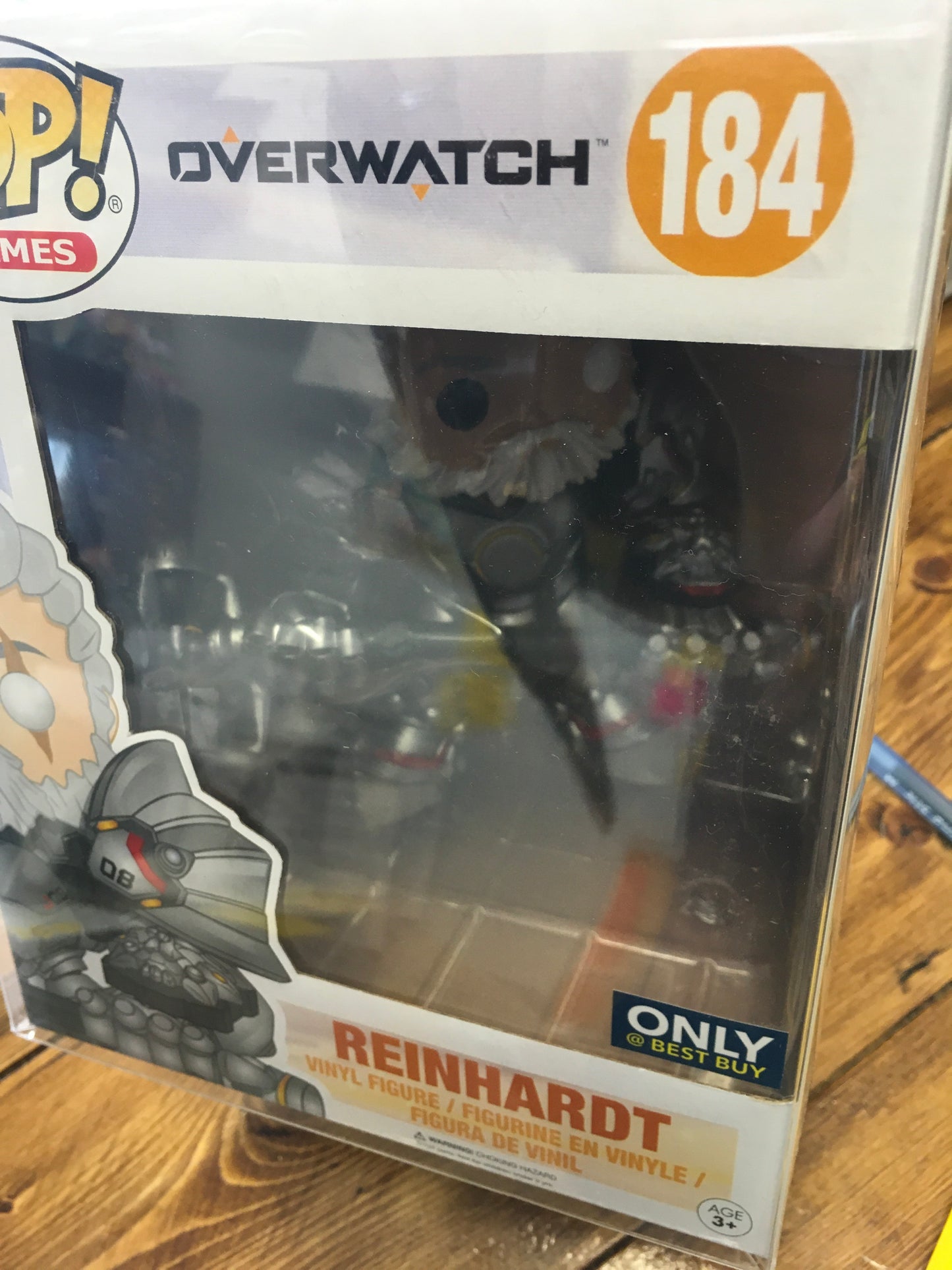 Overwatch Reinhardt exclusive 6 inch Funko Pop! Vinyl figure