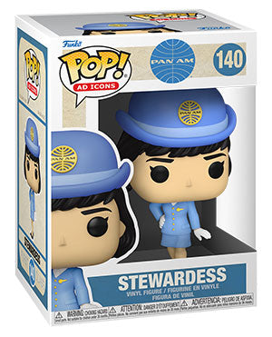 Ad Icons - Pan Am Stewardess (No Bag) #140 - Funko Pop! Vinyl Figure