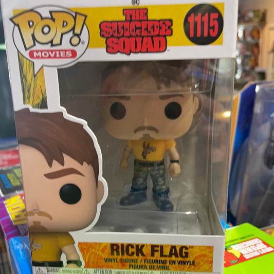 The Suicide Squad 2 Rick Flag Funko Pop! Vinyl figure DC COMICS
