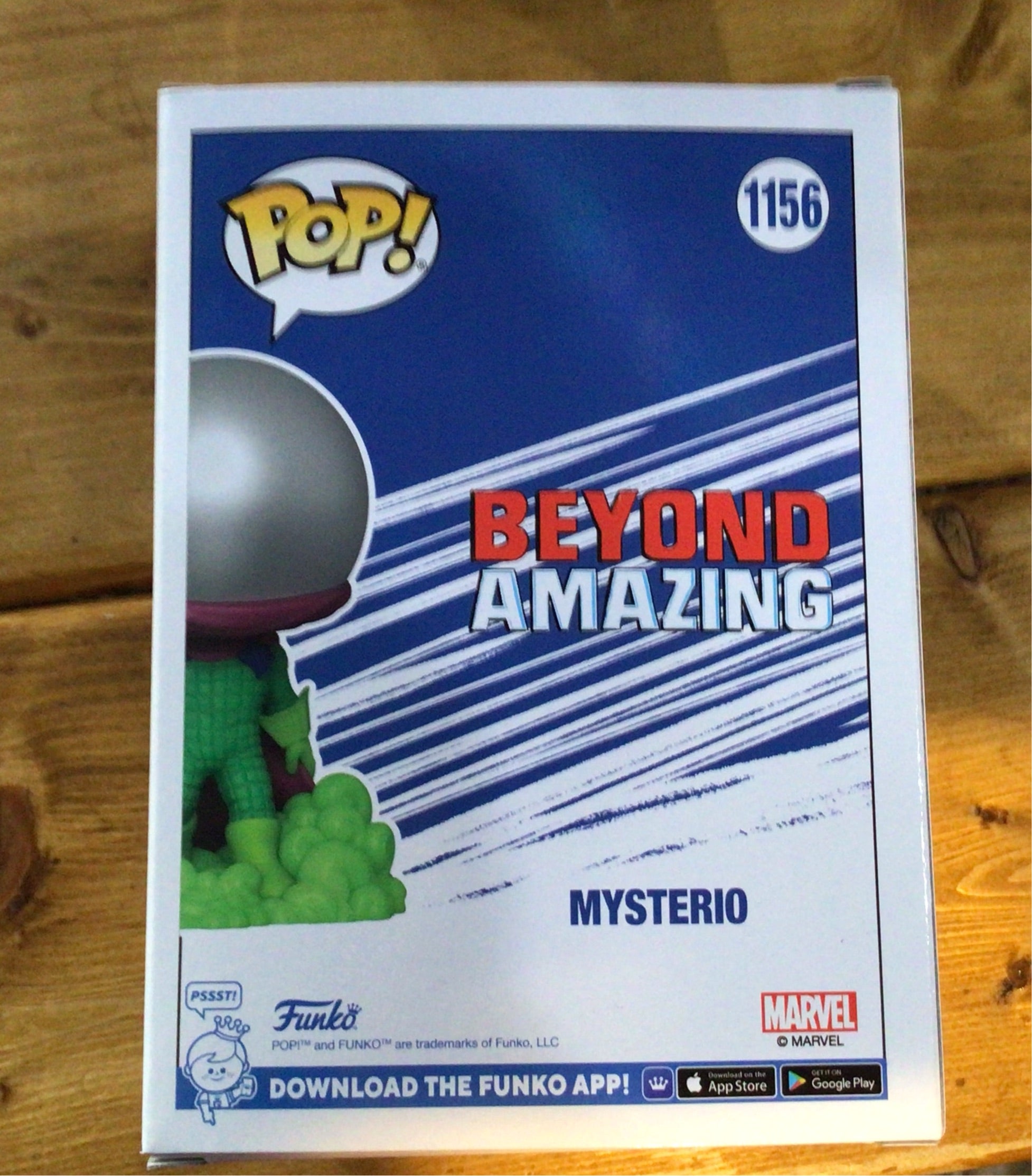 Mysterio 1152 GITD Exclusive Spider Man Funko Pop Vinyl figure