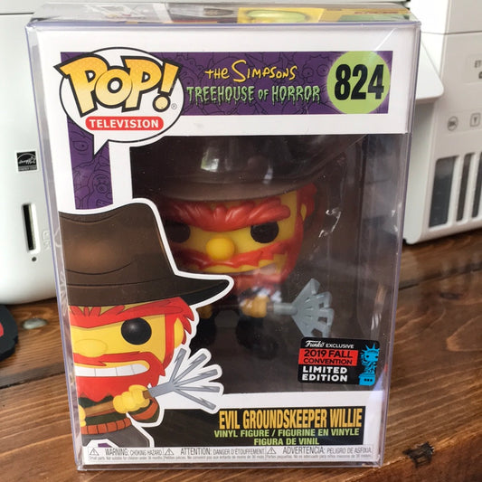 Simpsons Evil Groundskeeper Willie exclusive Funko Pop! Vinyl figure new