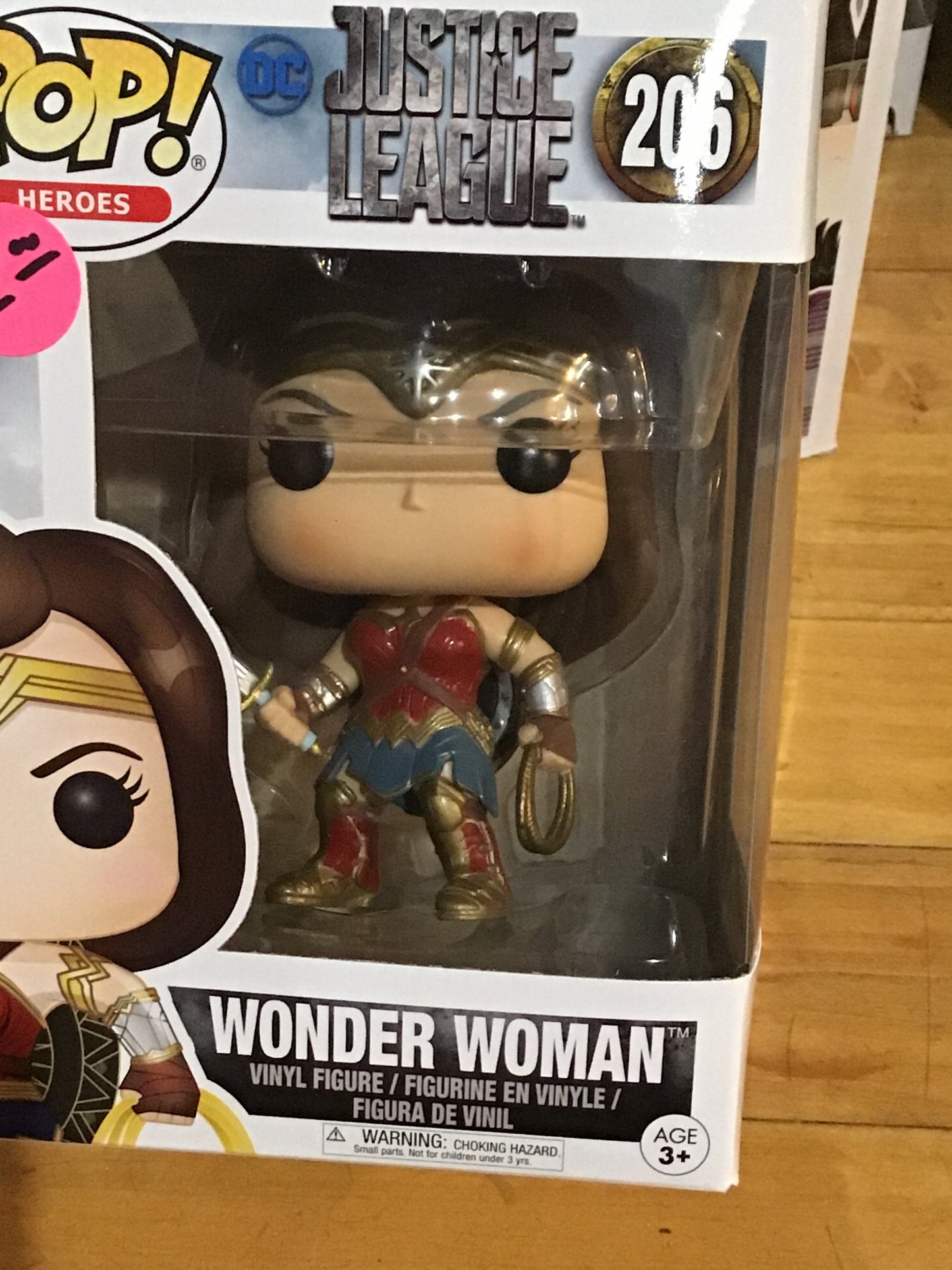 Wonder Woman Justice League 206 Funko Pop! Vinyl Figure dc comics