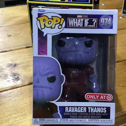 What If? Ravager Thanos Exclusive 974 Funko Pop! Vinyl Figure movies