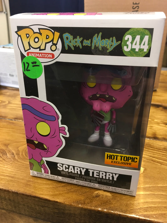 Rick and Morty - Scary Terry 344 exclusive Funko Pop! vinyl figure cartoon