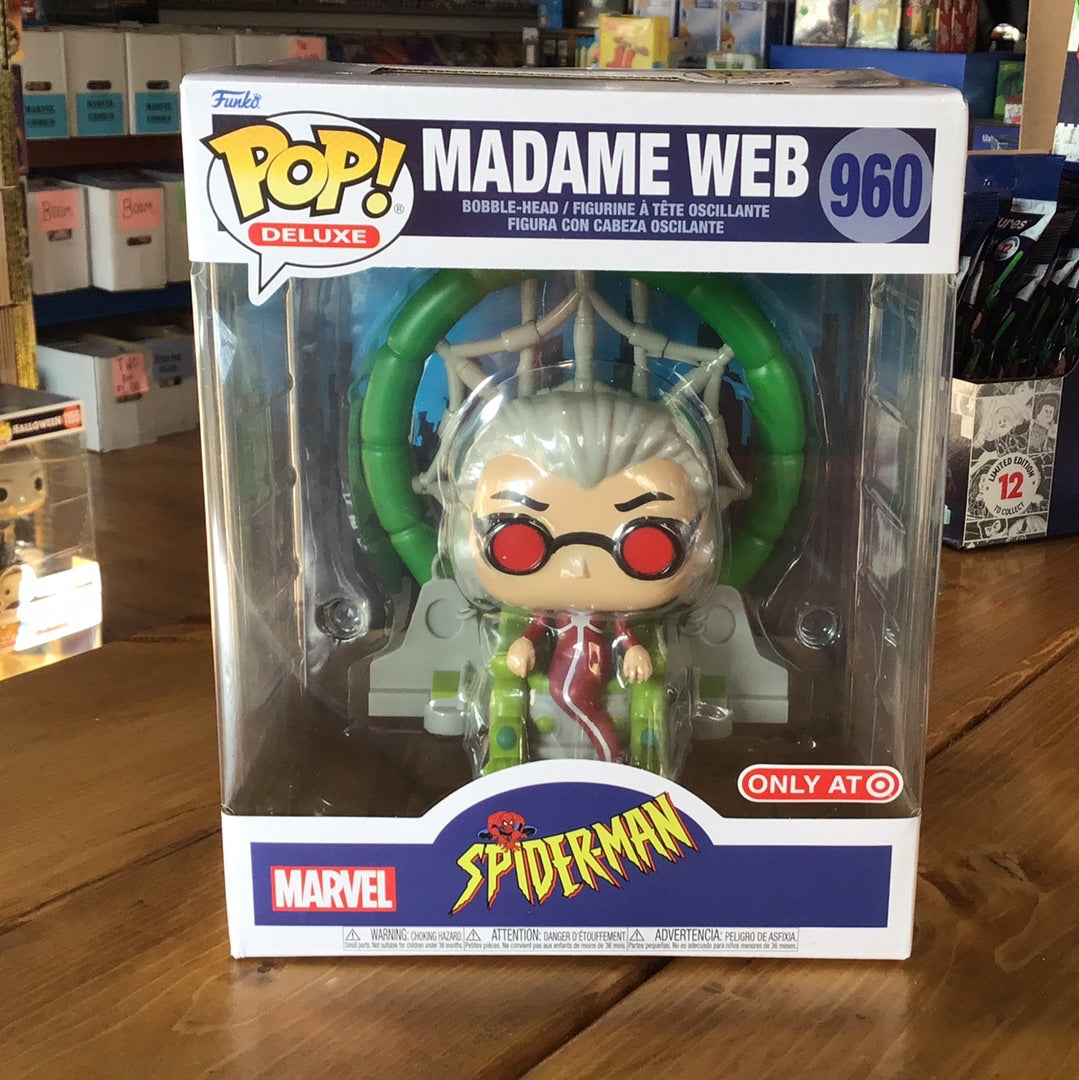 Madame Web - Spider Man - Funko Pop! Deluxe Vinyl Figure Exclusive