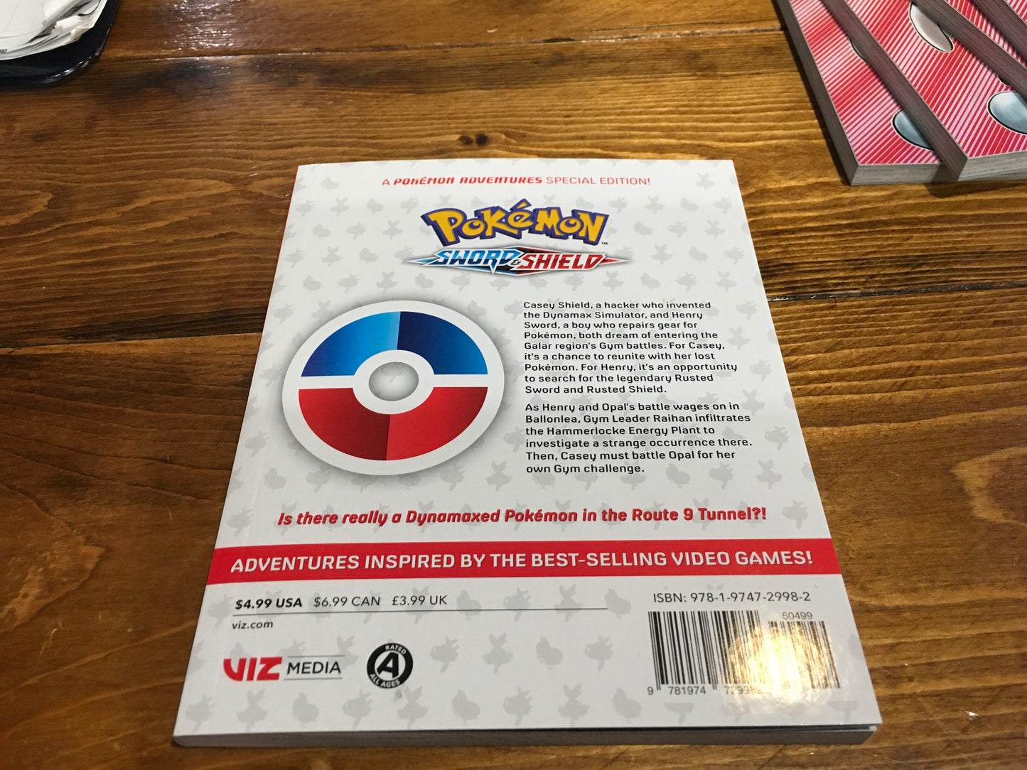 Pokémon adventures Sword and Shield manga/graphic novel vol. 6