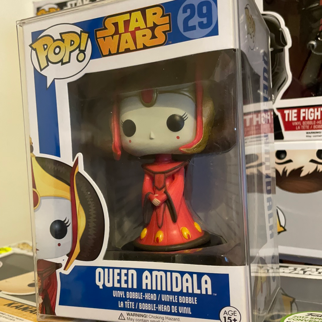 Star Wars Queen Amidala blue box Funko Pop vinyl Figure