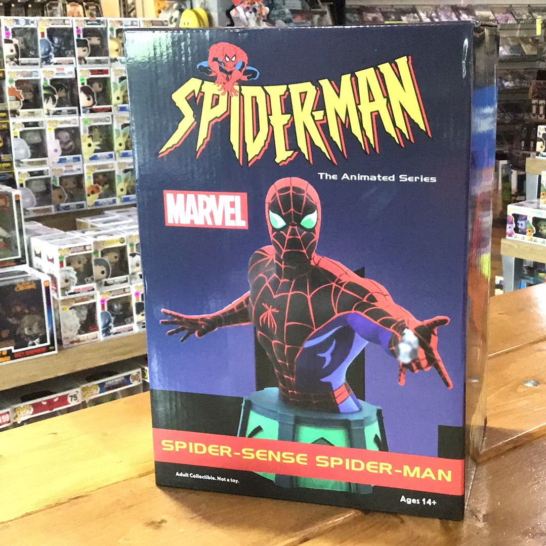 Marvel Spider-man: The Animated Series - Spider-Sense Spider-man Exclusive Statue