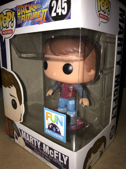 Back to the future 2 Hoverboard Marty McFly Funko Pop! Vinyl figure movie