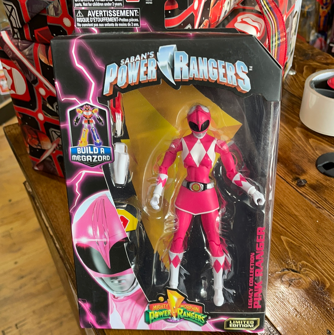 MMPR Power Rangers Pink Ranger Legacy Action Figure