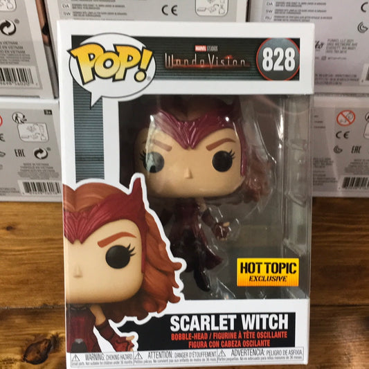 Wandavision Scarlet Witch 828 Exclusive Funko Pop! Vinyl figure