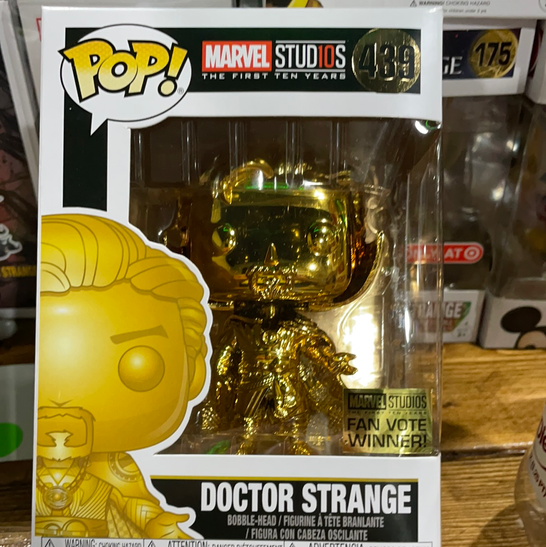 Doctor Strange chrome Funko Pop! Vinyl figure marvel
