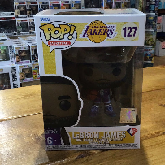 NBA Lakers - Lebron James #127 - Funko Pop! Vinyl Figure (sports)