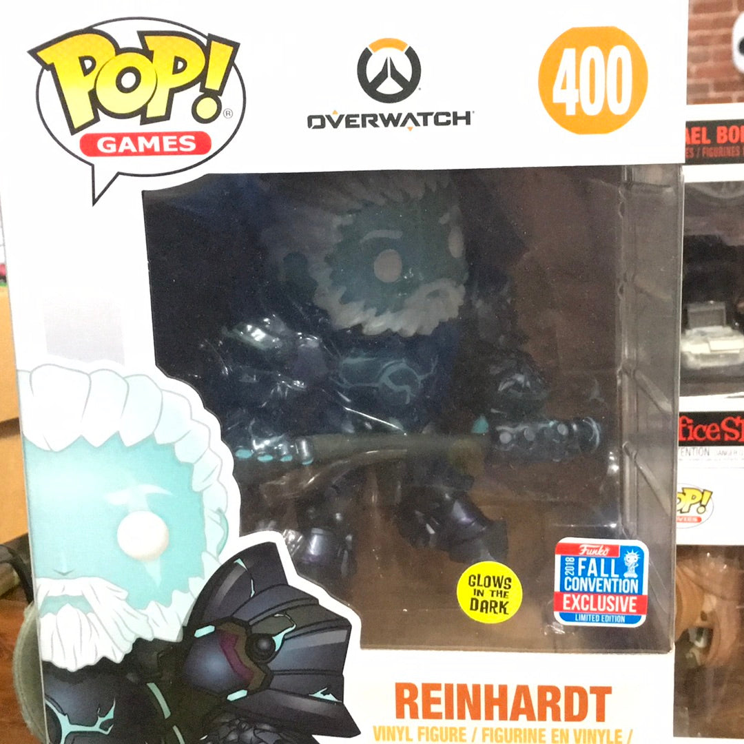 Reinhardt - Overwatch 2018 Funko Fall Convention Exclusive #400 - Funko Pop! Figure