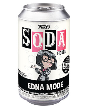 Incredibles- Edna Mode Vinyl Soda sealed Mystery Funko figure