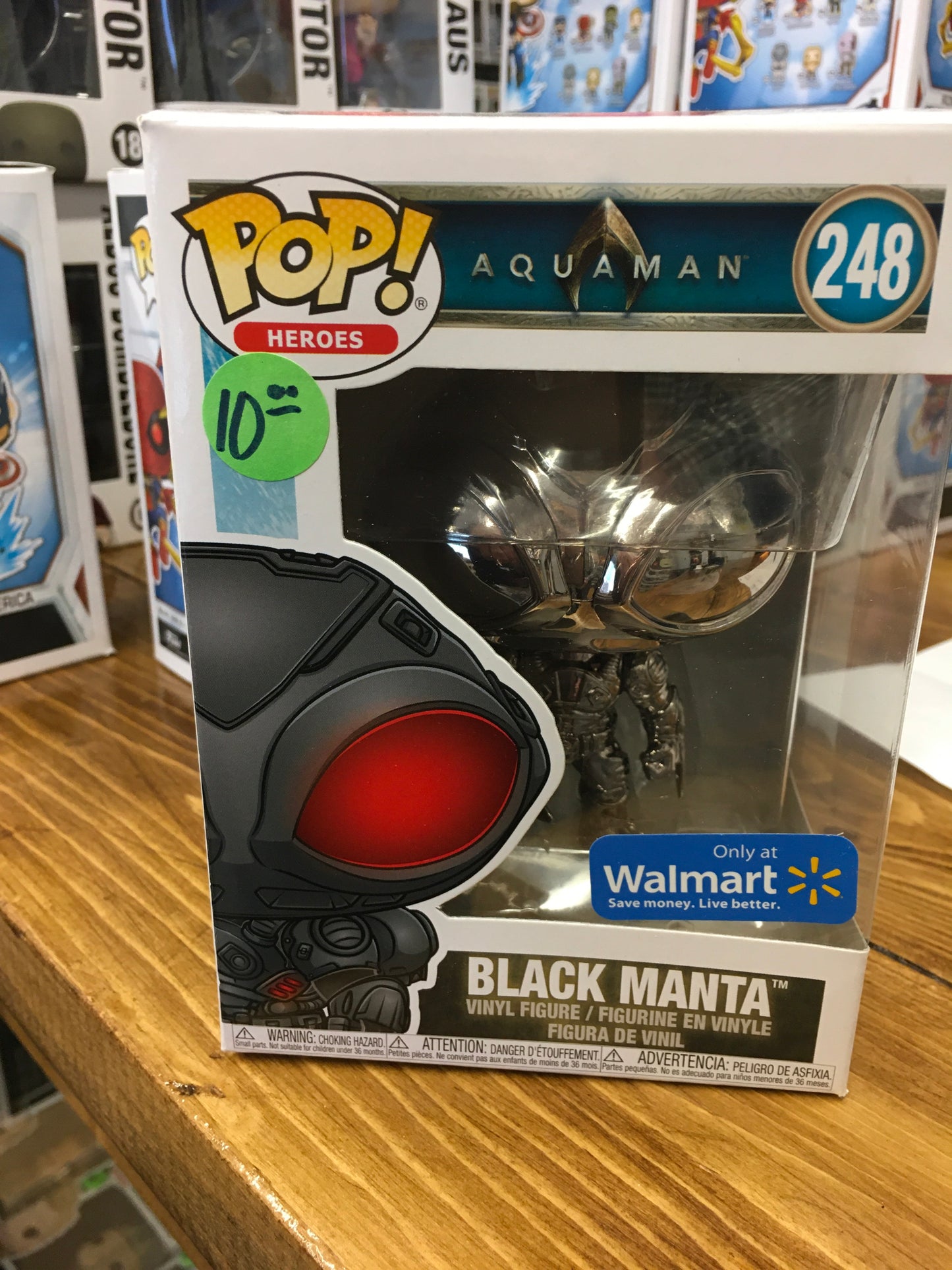 Aquaman Black Manta Walmart Exclusive Funko Pop! Vinyl Figure DC Comic