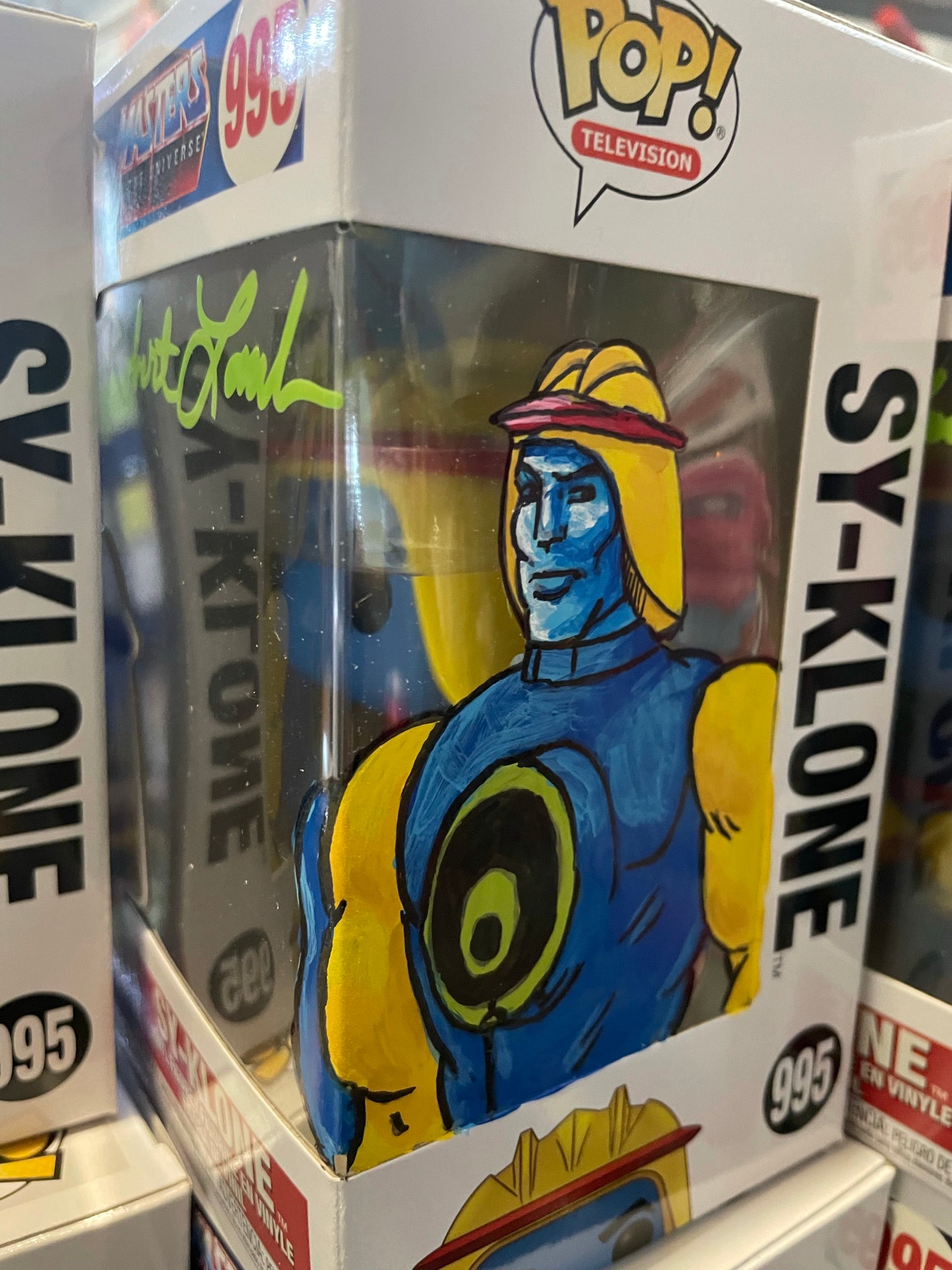 Filmation Artist Robert Lamb Signed and Illustrated Funko Pop! Vinyl Figures (Cartoon)
