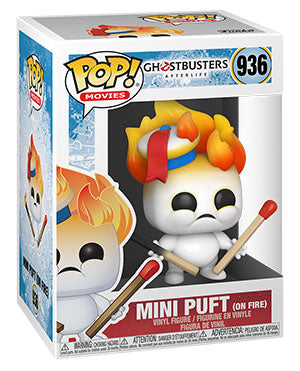 Ghostbusters: Afterlife Mini Puft (On Fire) Funko Pop! Vinyl figure movies